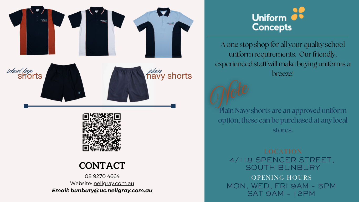 Uniforms « Dalyellup College